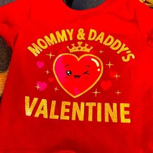 6-9 month s Valentine’s Day tshirt